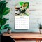 Mindful Living | 2026 12 x 24 Inch (Hanging) Monthly Square Wall Calendar | Plastic-Free | Brush Dance | Art Quotes Photography Inspiration